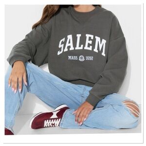 Charcoal Crewneck Men's Sweater